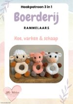 Haakpatroon boerderij rammelaars - Afbeelding 2